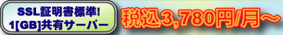 128bitSSL�ؖ����W�����L�����^���T�[�o�[���A�ō����z3,780�~�`